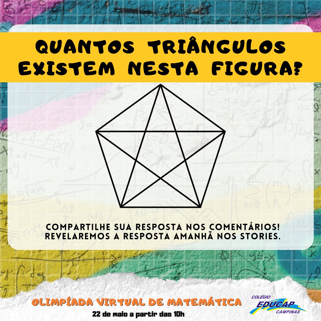 , Quantos triângulos exitem nesta figura?