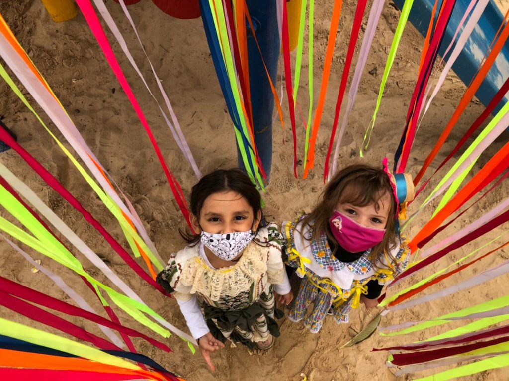 , As turmas da Educação Infantil do Educap já estão preparadas para nossa festa junina!