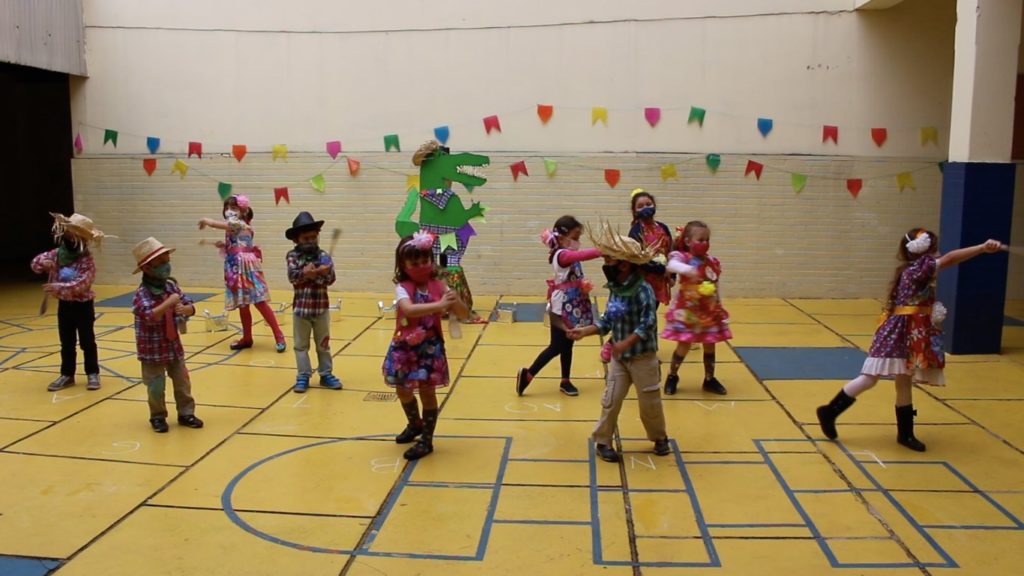 , As turmas da Educação Infantil do Educap já estão preparadas para nossa festa junina!