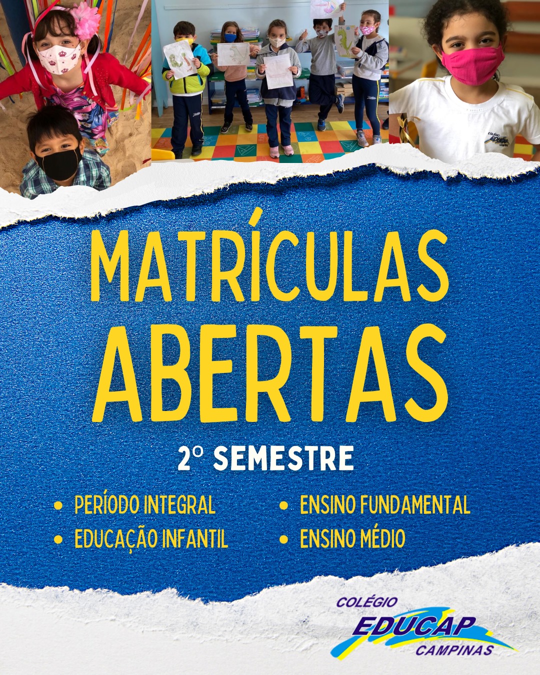 Matrículas Abertas Colégio Educap 5941